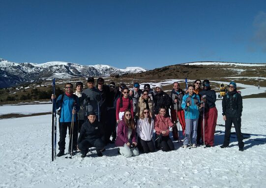 Ski de fond et biathlon au plateau de Beille 